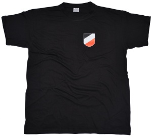 T-Shirt Wappen Kaiserreich schwarz weiß rot K52